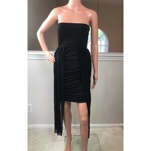 Black Bodycon fitted dress